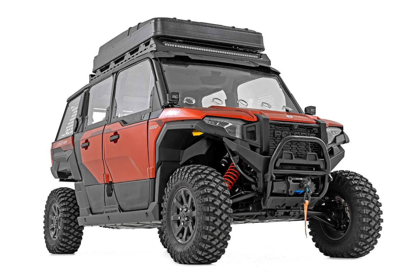 LED Light Kit | Front Mount | 2" Black Pair | White DRL | Polaris XPEDITION ADV 5