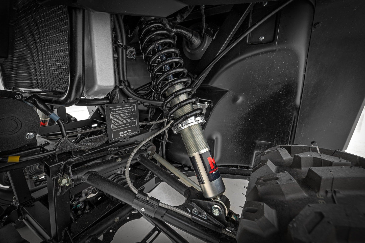 M1 Front Coil Over Shocks | Ride Height Adjust | CFMOTO UFORCE 1000/UFORCE 1000XL