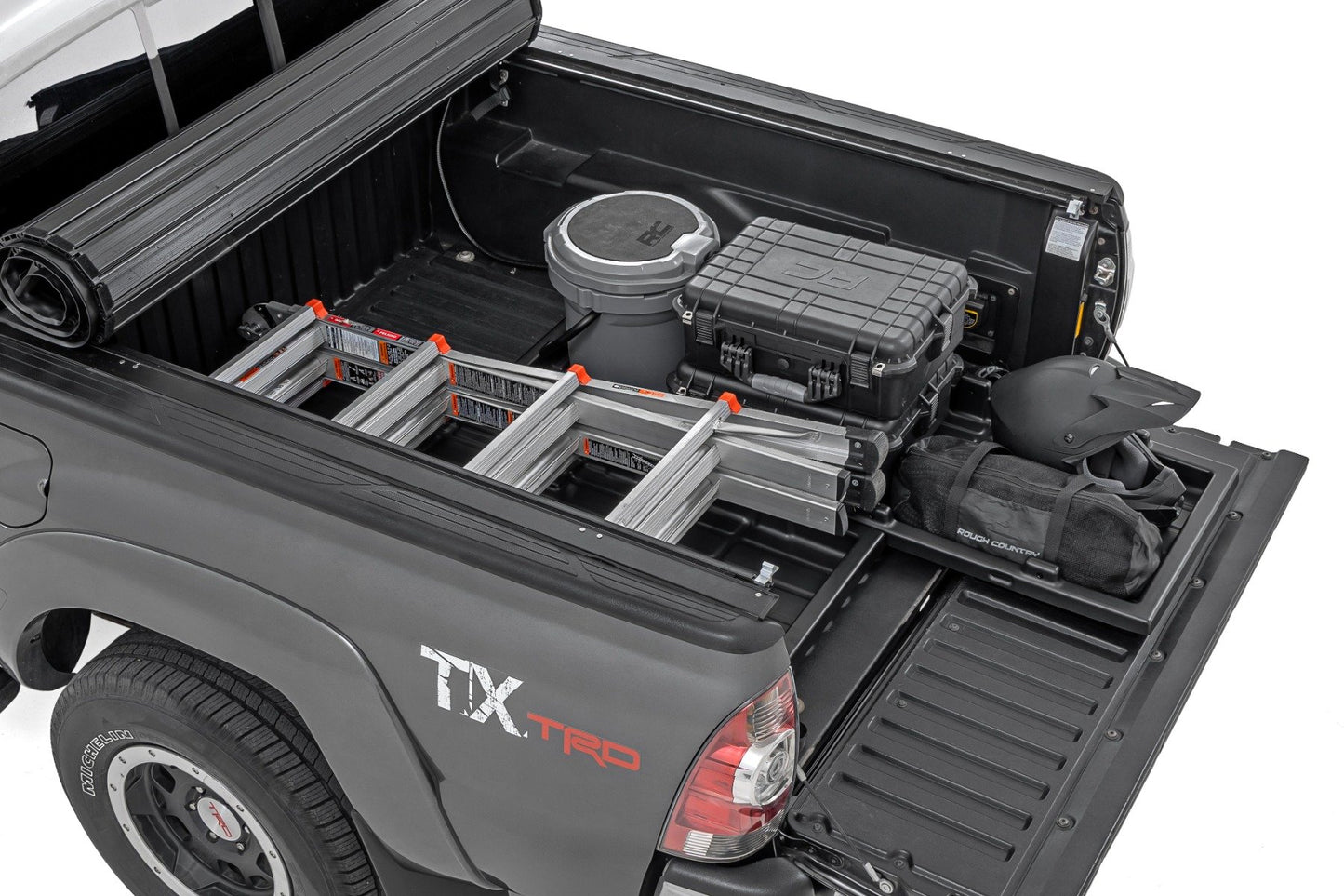 Truck Bed Cargo Storage Tray | Easy Access | Fits Mid-Sized Trucks
