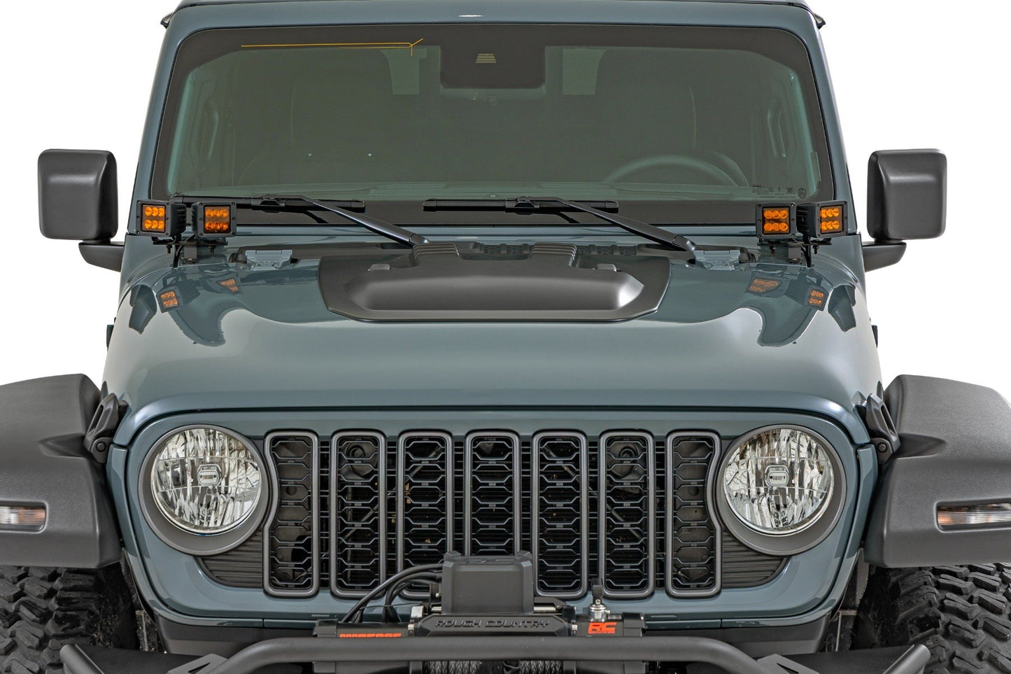 Hood Scoop | PRC Firecracker Red | Jeep Gladiator JT/Wrangler JL 4WD (18-25)