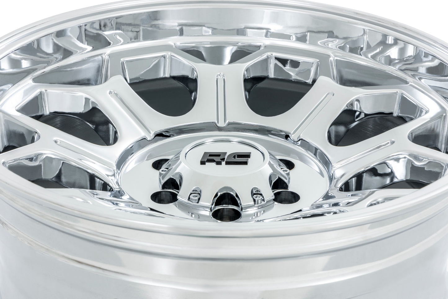 Rough Country 77 Series Wheel | One-Piece | Chrome | 20x9 | 6x135 | +18mm