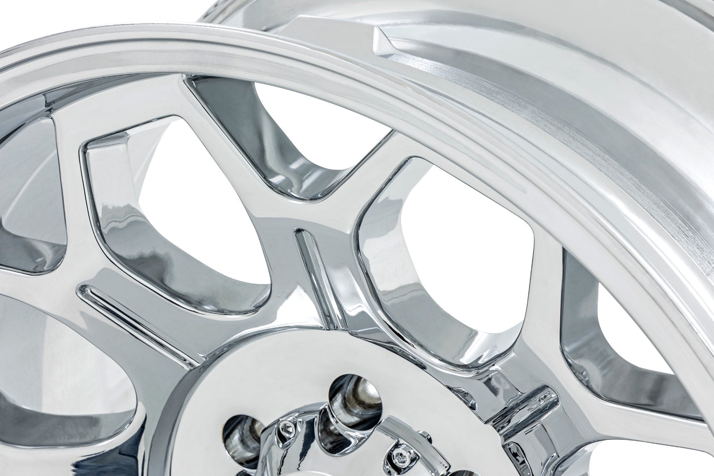 Rough Country 77 Series Wheel | One-Piece | Chrome | 20x10 | 6x5.5 | -25mm