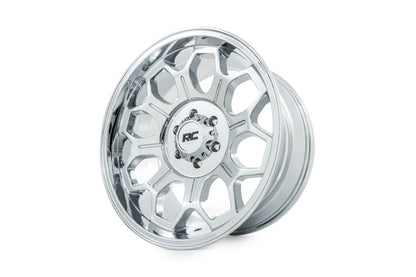 Rough Country 77 Series Wheel | One-Piece | Chrome | 20x10 | 6x5.5 | -25mm