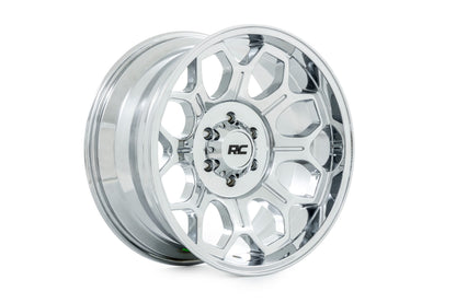 Rough Country 77 Series Wheel | One-Piece | Chrome | 20x10 | 6x5.5 | -25mm