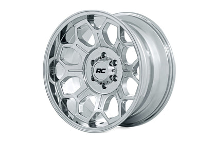 Rough Country 77 Series Wheel | One-Piece |Chrome | 22x12 | 8x170 | -44m