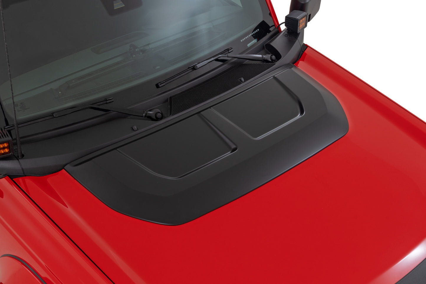 Hood Scoop | JS Iconic Silver | Ford Bronco 4WD (2021-2025)