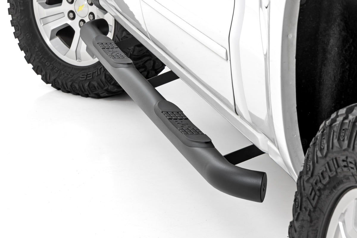 Nerf Steps | 3-Inch Tube | Chevy/GMC 1500/2500HD/3500HD (07-19 & Classic)