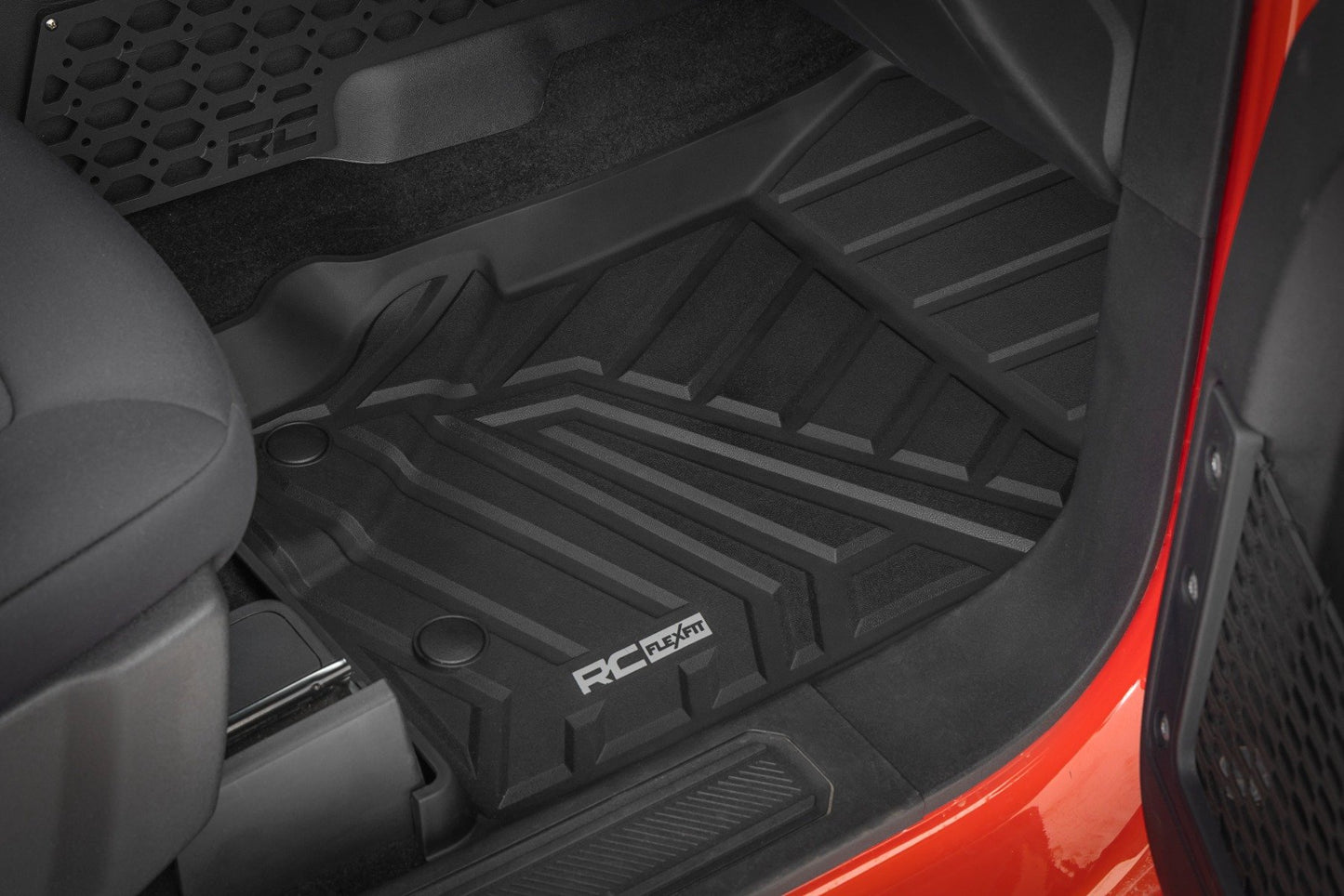 Flex-Fit Floor Mats | Front & Rear | Ford Bronco 4WD (2021-2025)