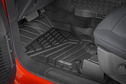 Flex-Fit Floor Mats | Front & Rear | Ford Bronco 4WD (2021-2025)