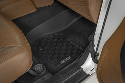 Floor Mats | FR | 2 Door | Jeep Wrangler Unlimited 4WD (2014-2018)