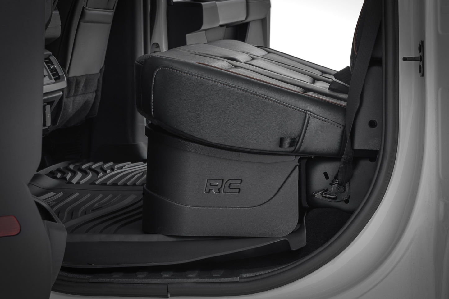 Under Seat Storage with Locking Lid | Ford F-150/F-250/F-350/Raptor (2015-2025)