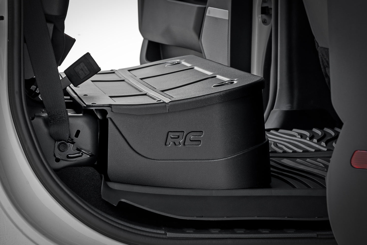 Under Seat Storage with Locking Lid | Ford F-150/F-250/F-350/Raptor (2015-2025)