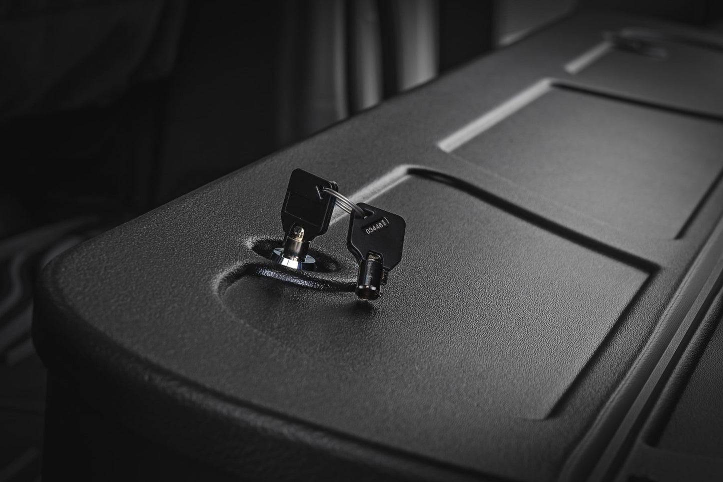 Under Seat Storage with Locking Lid | Ford F-150/F-250/F-350/Raptor (2015-2025)