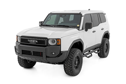 LED Light Kit | Ditch Mount | 2" Black Pair | Amber DRL | Toyota Land Cruiser (24-25)