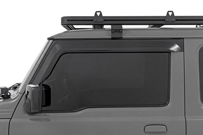 Impact Resistant Side Window Deflectors | Tape On Rain Guard | Suzuki Jimny 3 Door (2018-2026)