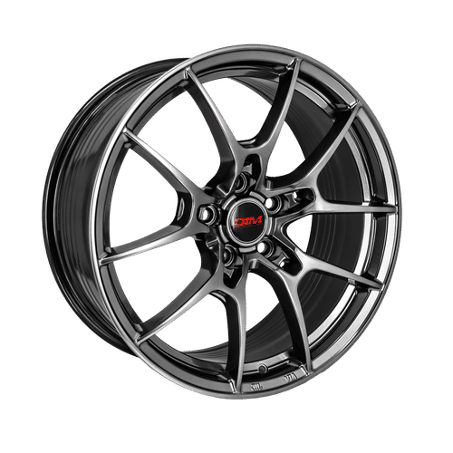DIM WC001 HYBER BLACK / GREY SILVER LIP Grey Silver Lip 18x8 5x112 Wheels | Offset: 40 | Backspace: nan | Bore: nan