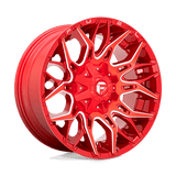 Fuel D771 CANDY RED MILLED 20x9 6x135/6x139.7 Wheels | Offset: 1 | Backspace: 5.04 | Bore: 106.1