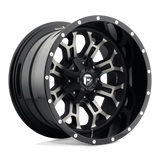 Fuel D561 GLOSS MACHINED DOUBLE DARK TINT 20x10 8x165.1 Wheels | Offset: -18 | Backspace: 4.79 | Bore: 125.1