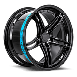 Sentali Barrel Forged SB3 Gloss Black Lip / Matte Black Centre 22x10.5 5x127 Wheels | Offset: 28 | Backspace: 6.75 | Bore: 71.6