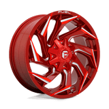 Fuel D754 CANDY RED MILLED 20x9 8x170 Wheels | Offset: 20 | Backspace: 5.79 | Bore: 125.1