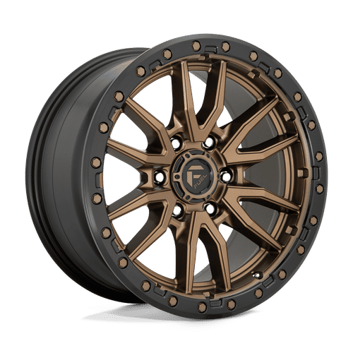Fuel D681 MATTE BRONZE BLACK BEAD RING 20x9 8x180 Wheels | Offset: 1 | Backspace: 5.04 | Bore: 124.2