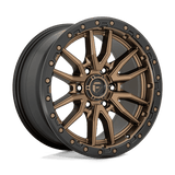 Fuel D681 MATTE BRONZE BLACK BEAD RING 18x9 5x150 Wheels | Offset: 1 | Backspace: 5.04 | Bore: 110.1