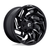 Fuel D753 GLOSS BLACK MILLED 18x9 5x114.3/5x127 Wheels | Offset: 1 | Backspace: 5.04 | Bore: 78.1