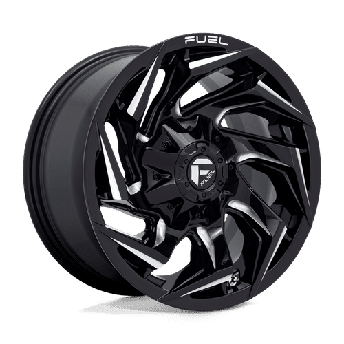 Fuel D753 GLOSS BLACK MILLED 18x9 8x165.1 Wheels | Offset: -12 | Backspace: 4.53 | Bore: 125.1