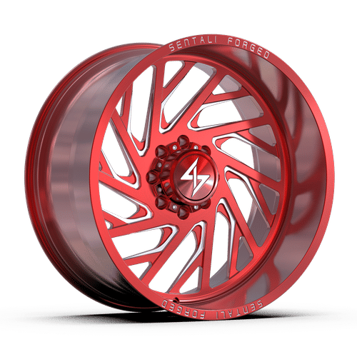 Sentali Forged SF7RM Red Milled 22x12 8x180 Wheels | Offset: -44 | Backspace: 4.75 | Bore: 124.3