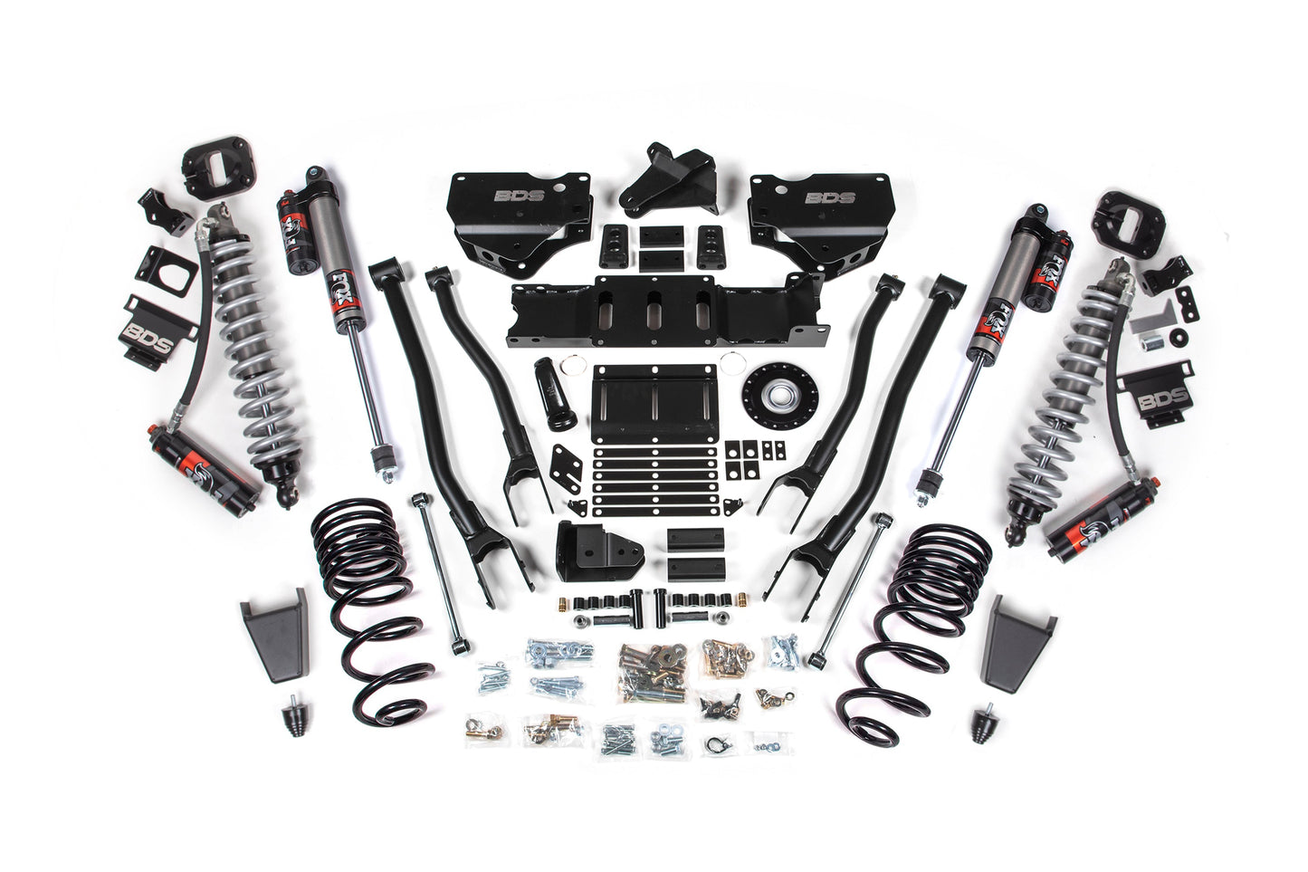 4 Inch Lift Kit w/ 4-Link | Extended Travel | Ram 2500 (25-26) 4WD | Diesel