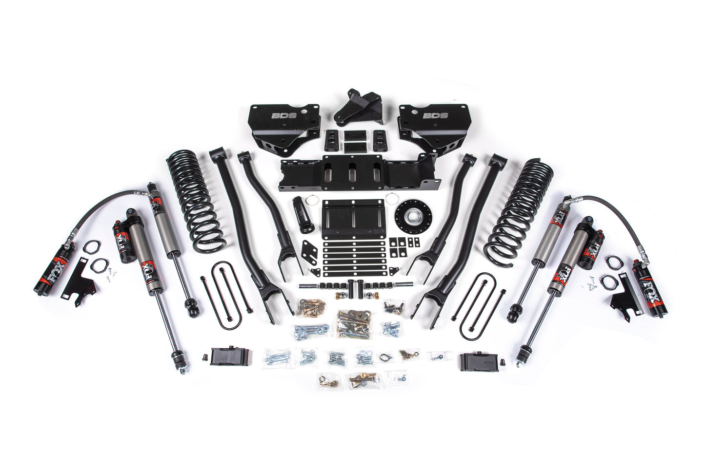 4 Inch Lift Kit w/ 4-Link | Extended Travel | Ram 3500 (25-26) 4WD | Gas