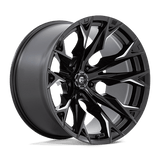 Fuel D803 GLOSS BLACK MILLED 22x12 5x139.7 Wheels | Offset: -44 | Backspace: 4.77 | Bore: 78.1