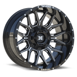 TWISTED OFF-ROAD TW1 Gloss Black Milled 20x9 6x135/6x139.7 Wheels | Offset: 12 | Backspace: 5.5 | Bore: nan