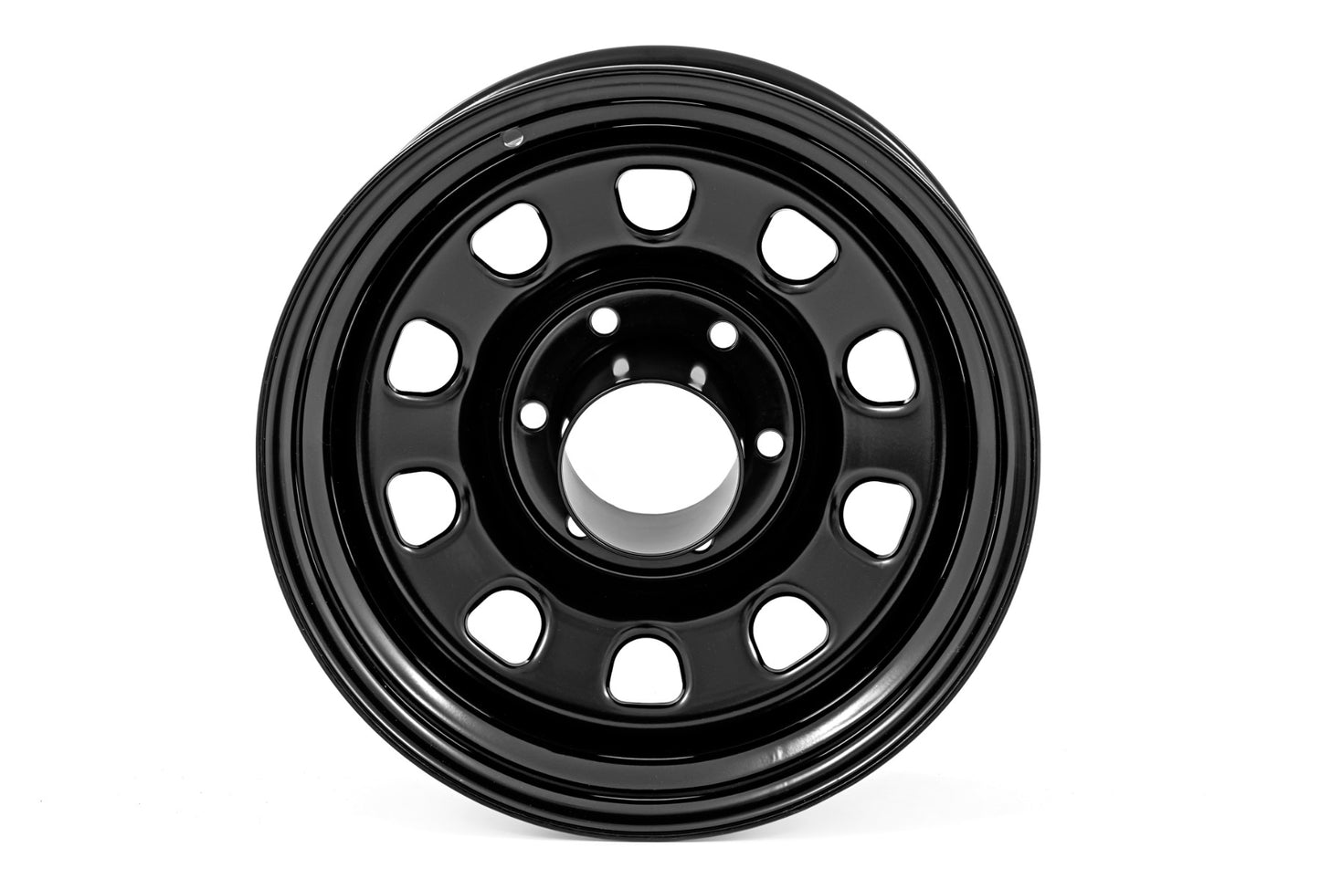 Steel Wheel | Black | 15x10 | 6x5.5 | 4.25 Bore | -39