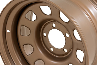 Steel Wheel | Bronze | 15x8 | 5x4.5 | 3.30 Bore | -19