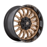 Fuel D797 PLATINUM BRONZE WITH BLACK LIP 22x12 6x135/6x139.7 Wheels | Offset: -44 | Backspace: 4.77 | Bore: 106.1