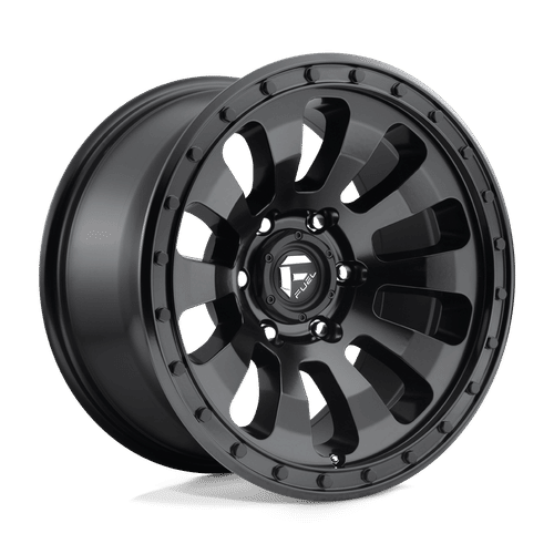 Fuel D630 MATTE BLACK 18x9 5x127 Wheels | Offset: -12 | Backspace: 4.53 | Bore: 78.1