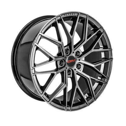 DIM RE-688 HYBER BLACK Grey 18x8.5 5x114.3 Wheels | Offset: 38 | Backspace: nan | Bore: nan