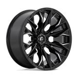 Fuel D803 GLOSS BLACK MILLED 22x10 6x135 Wheels | Offset: -18 | Backspace: 4.79 | Bore: 87.1