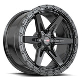 VORTEK VRT-602SB Satin Black 18x9 6x135/6x139.7 Wheels | Offset: -12 | Backspace: 4.5 | Bore: 106.1