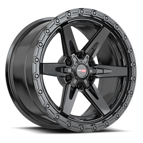 VORTEK VRT-602SB Satin Black 20x9 6x135/6x139.7 Wheels | Offset: 0 | Backspace: 5 | Bore: 106.1