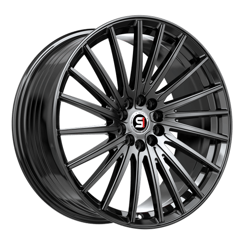 SPEC-1 RACING SP-68GB Gloss Black 20x8.5 5x112/5x114.3 Wheels | Offset: 38 | Backspace: 6.25 | Bore: 73.1