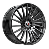 SPEC-1 RACING SP-68GB Gloss Black 20x8.5 5x112/5x114.3 Wheels | Offset: 38 | Backspace: 6.25 | Bore: 73.1