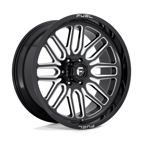 Fuel D662 GLOSS BLACK MILLED 20x9 6x135 Wheels | Offset: 1 | Backspace: 5.04 | Bore: 87.1