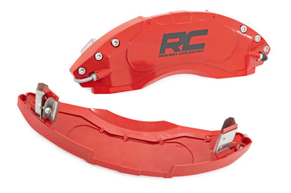 Caliper Covers | Rear | Red | Chevy/GMC 1500 (19-25)