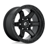 Fuel D697 MATTE BLACK 17x9 6x139.7 Wheels | Offset: 1 | Backspace: 5.04 | Bore: 106.1