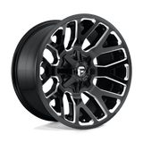 Fuel D623 GLOSS BLACK MILLED 20x9 5x114.3/5x127 Wheels | Offset: 1 | Backspace: 5.04 | Bore: 78.1