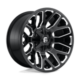 Fuel D623 GLOSS BLACK MILLED 20x9 5x139.7/5x150 Wheels | Offset: 20 | Backspace: 5.79 | Bore: 110.1