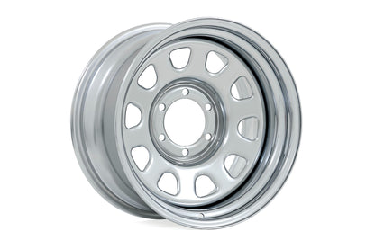 Steel Wheel | Chrome | 15x8 | 5x4.5 | 3.30 Bore | -19
