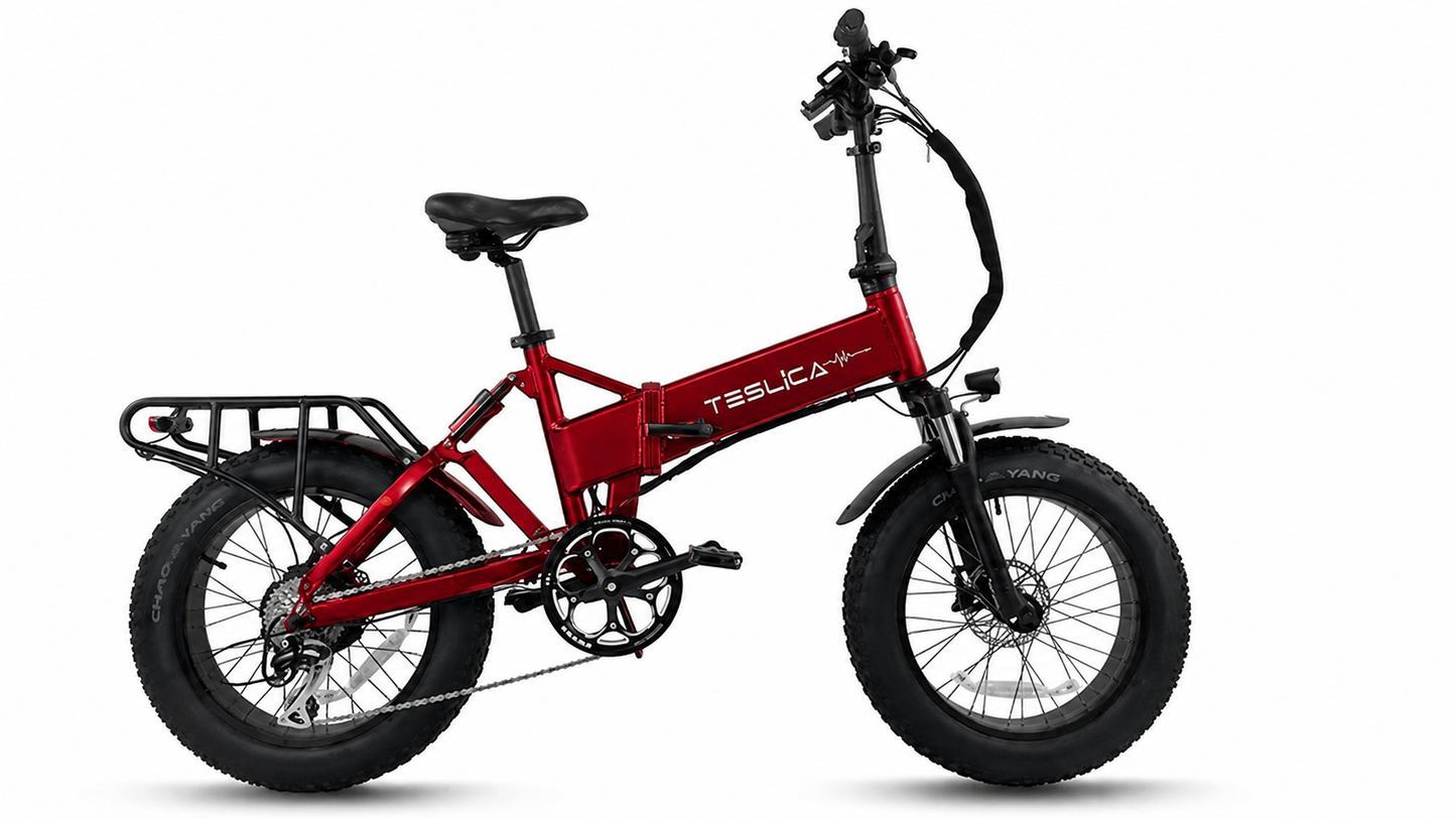 Force Fat Tire Dual Suspension eBike
